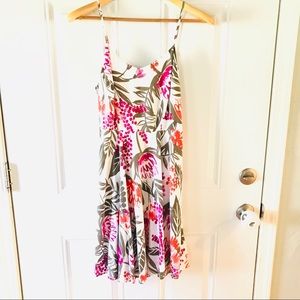 Old Navy Floral Skater Mini Dress